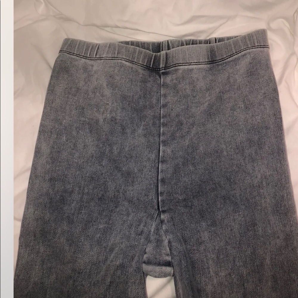 Jeffrey Campbell 2-1 denim pantaboots 8.5 - Picture 5 of 8